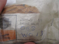 Harley Davidson Genuine NOS Intake Valve 18078-81