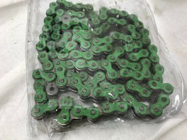 Volar Motorsport Heavy Duty Chain 520H 112L Green in Color Used for 100 miles