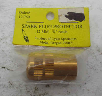Harley Davidson Cycle Specialties Spark Plug Protector 12MM 12-750 3/4" Reach