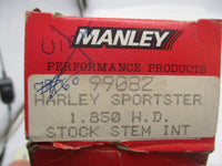 Set of 2 Manley Harley Davidson NOS Sportster Stock Step Intake Valves 99082