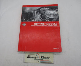 Harley Davidson Factory 2005 Softail Electrical Diagnostic Manual 99498-05