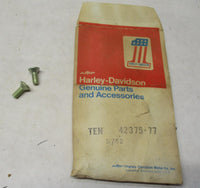 Set of (2) Harley Davidson NOS Genuine Screws 42375-77