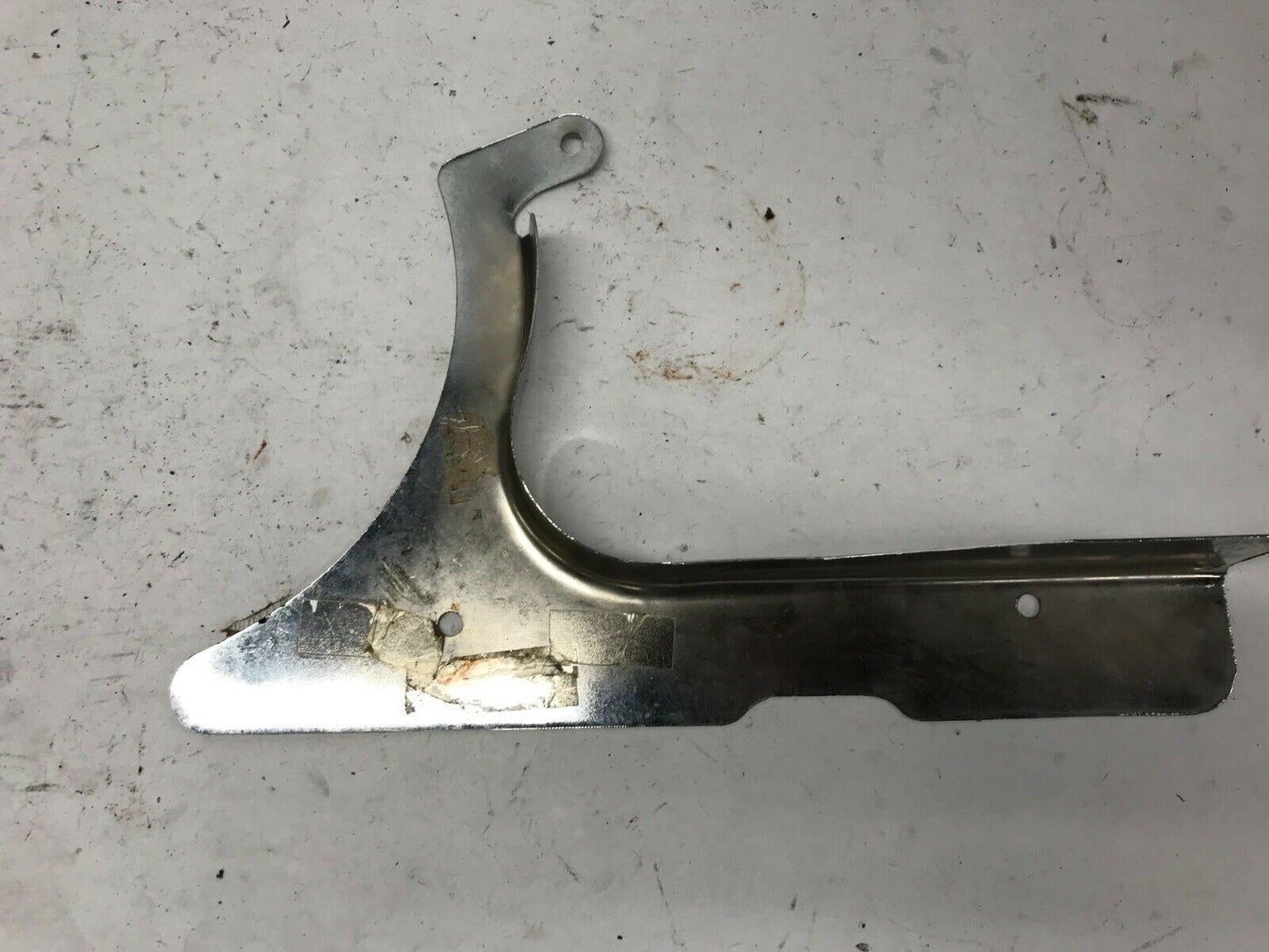 Harley chrome pre-2000 softail rear lower belt pulley guard shield