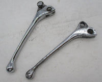 Harley Panhead Knucklehead Chrome Set of Brake Clutch Hand Control Levers