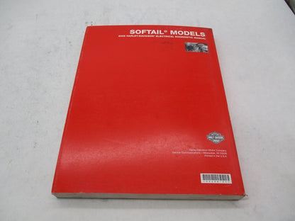 Harley Davidson Official 2005 Softail Electrical Diagnostic Manual 99498-05