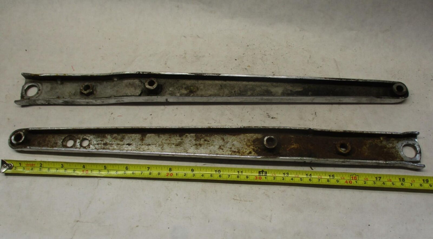 Harley-Davidson Ironhead Sportster Chrome Rear Fender Struts Pair Set #2