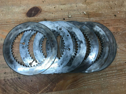 Motorcycle Dirt bike Metal Clutch Friction Plates Unidentified Harley ?