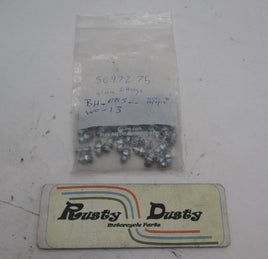 Lot of 39 Harley Davidson Genuine NOS Lubricant Fittings 50972-75