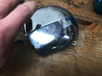 USED OEM Chrome Horn Cover For Harley Touring Street Glide Road King Ultra