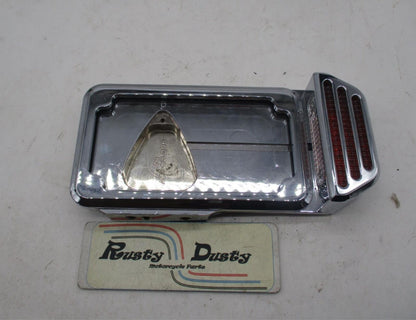 Harley Davidson Chrome Chopper JM Side Mounted License Plate Bracket 960114-2V