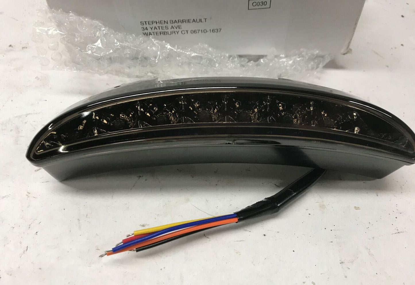 Harley Davidson Motorcycle Aftermarket LED Brake light with Smoked Lens