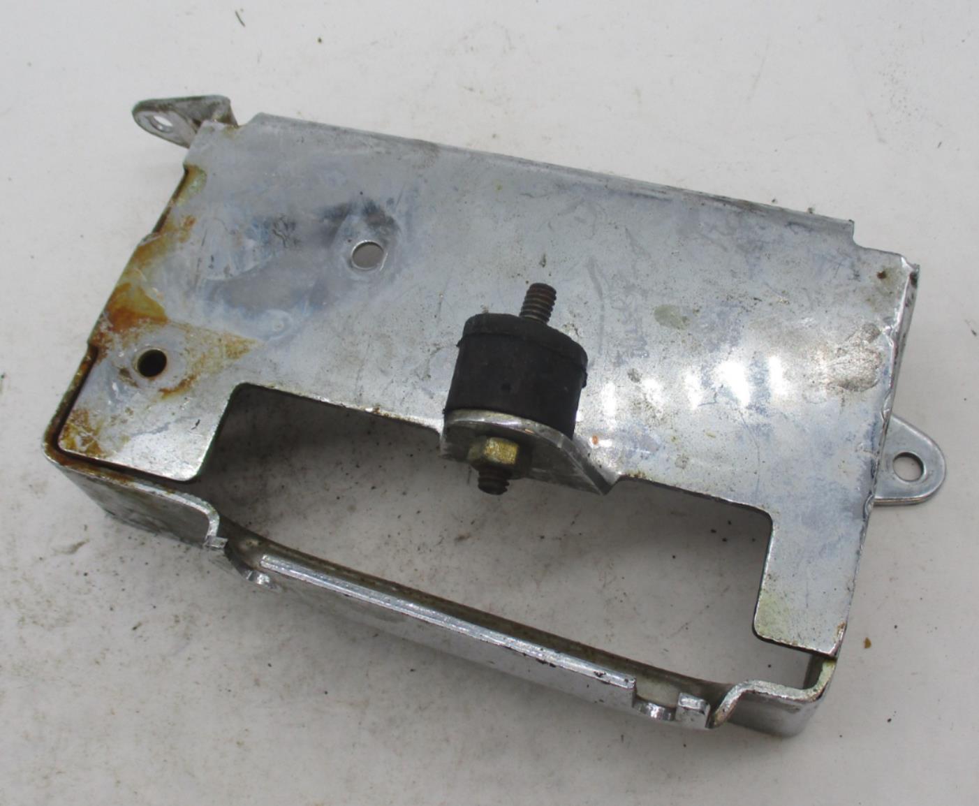 Harley Davidson Electric Start FX Shovelhead Battery Tray Chrome original