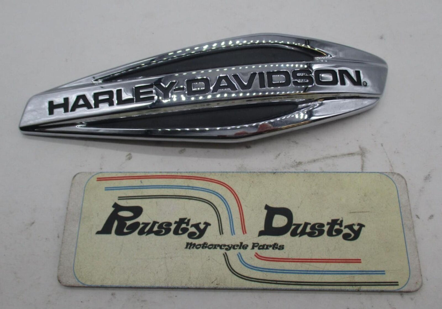 Harley Davidson 2012-2016 Dyna Genuine Right Side Gas Tank Emblem Badge