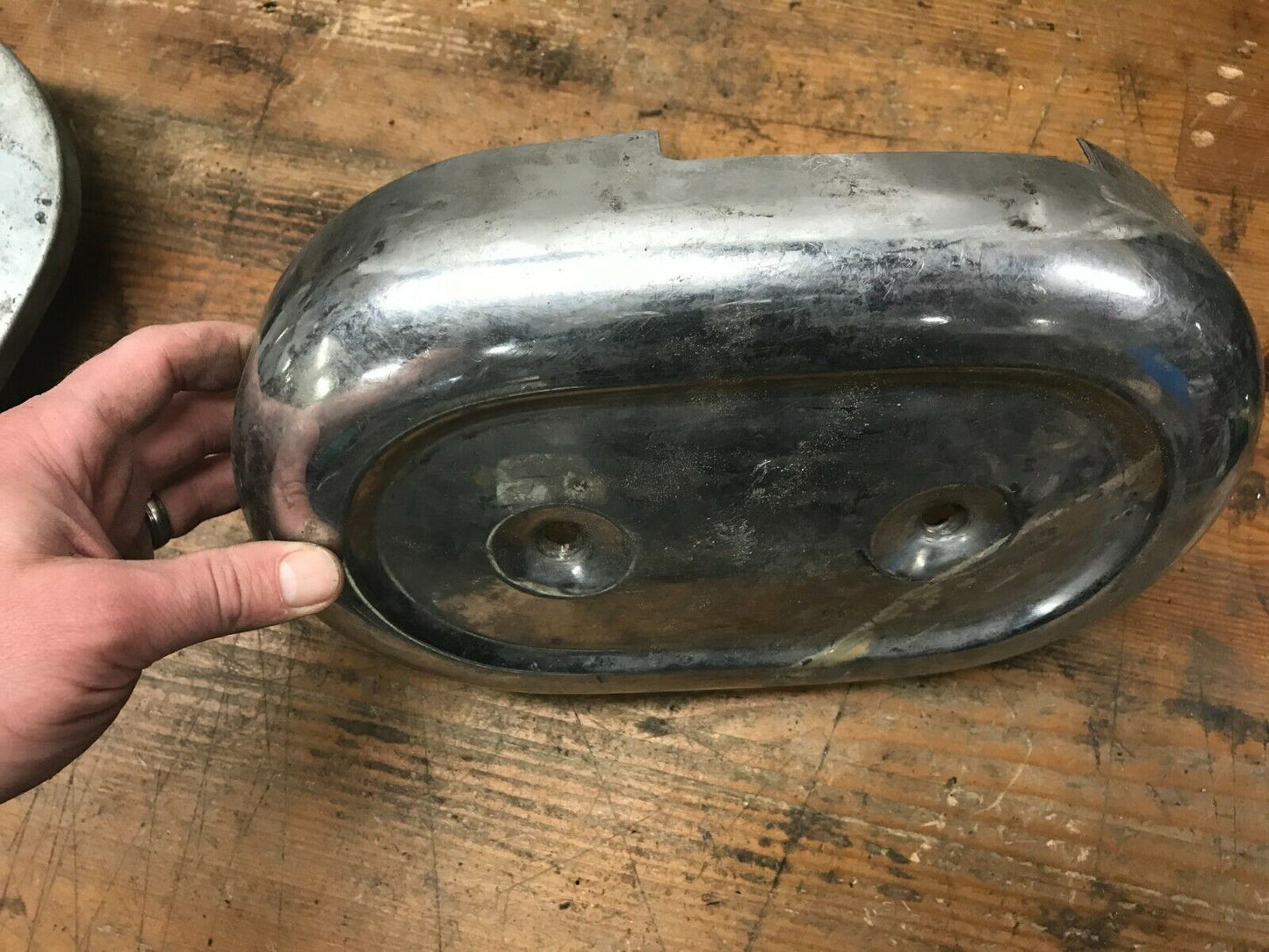 HARLEY 1970-1984 SHOVELHEAD AIR Intake CLEANER Assembly Cover