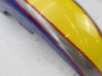 2006 Harley Davidson Screamin Eagle Fatboy Front Fender Yellow Blue 6.25" Wide