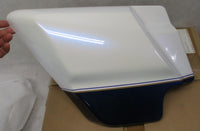 Harley Davidson Genuine NOS Touring Side Cover 66250-09 DBW Pearl White Blue