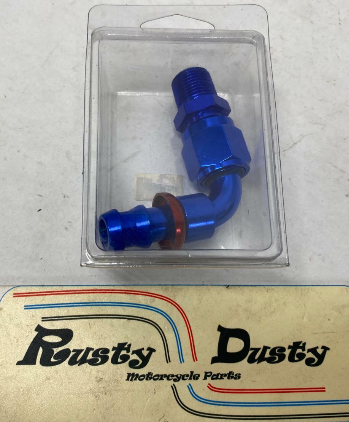 Redhorse Performance Right Angle Push Lock Hose End