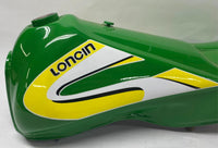 Brand New Loncin Green White Yellow Fuel Gas Tank