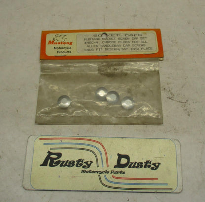 Harley Davidson Mustang Socket Screw Cap Set MSC-4