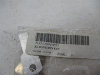 Harley Davidson Genuine NOS XL Ignition Key 71451-94A Code: 0FX1