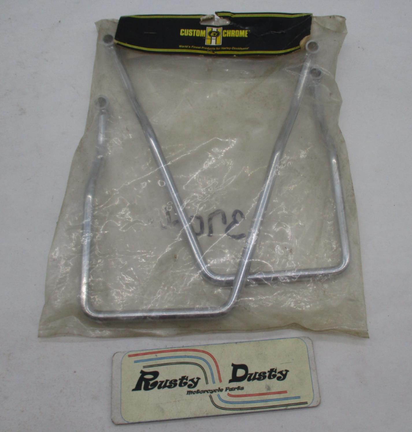 Harley  Custom Chrome 1982-89 Sportster Saddlebag Supports 37056 90799-86