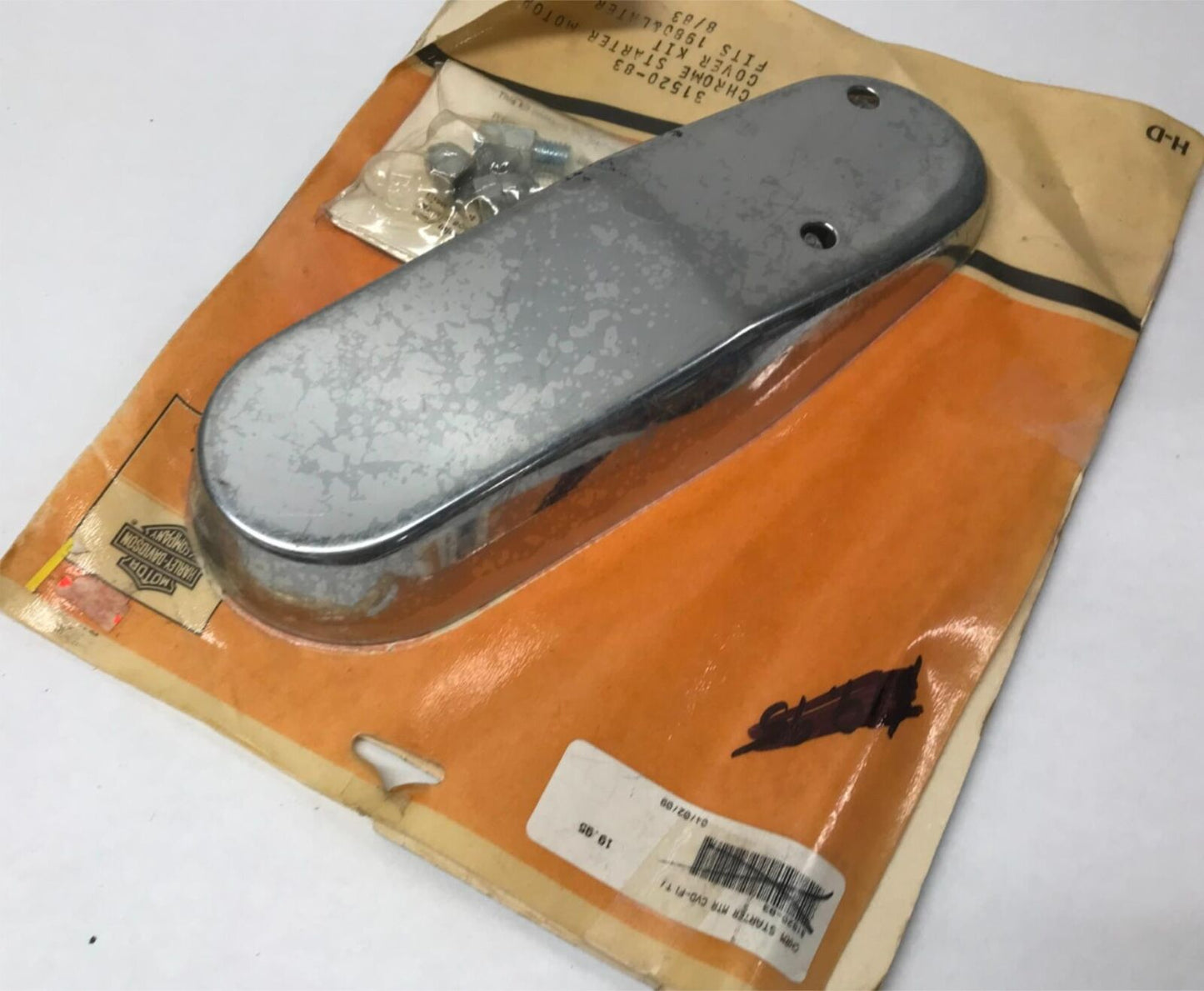 Harley Davidson Genuine part FLT FLHT Chrome Starter Motor Cover Kit 31520-83