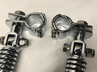 Harley Davidson Highway Pegs Foot Pegs 50964-98 49128-82 Rubber Ribbed Mint Cond