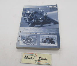 Yamaha 2003 ATV & Motorcycle Technical Update Booklet Manual LIT-17500-00-03