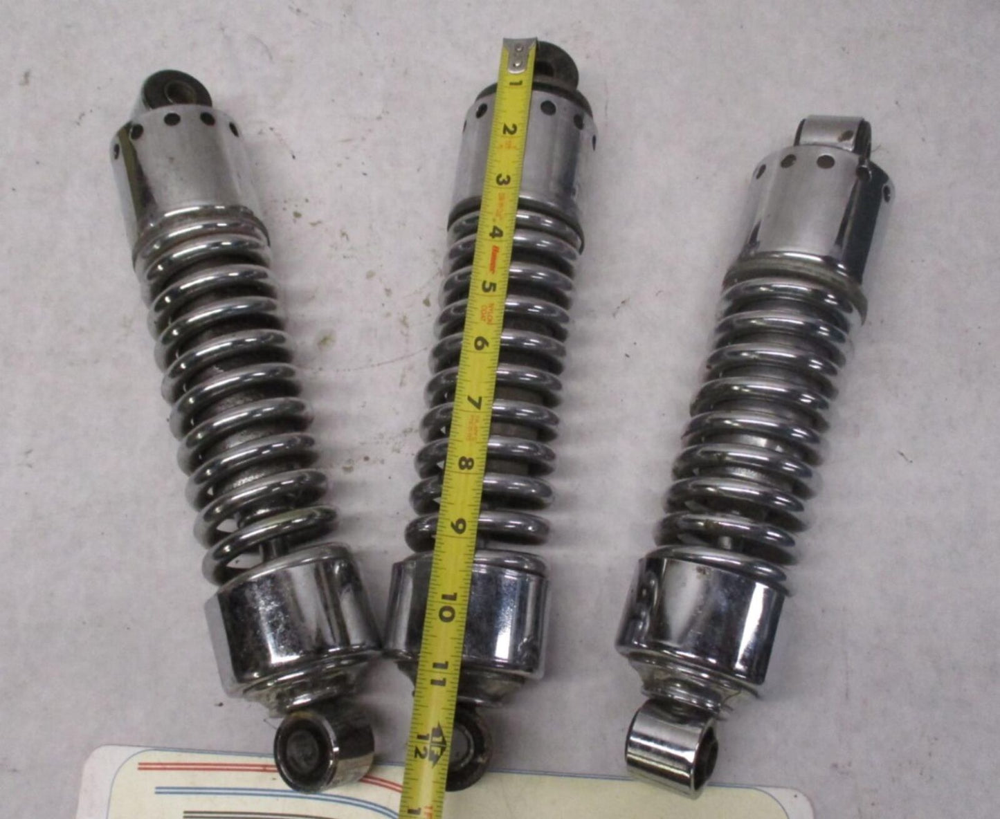Mixed Lot of (3) Harley Davidson Genuine Rear Shocks Sportster Dyna Suspension