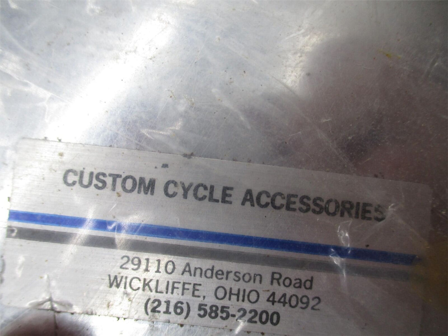 Harley Davidson Custom Cycle Chrome Brake Disc Rotor Cover