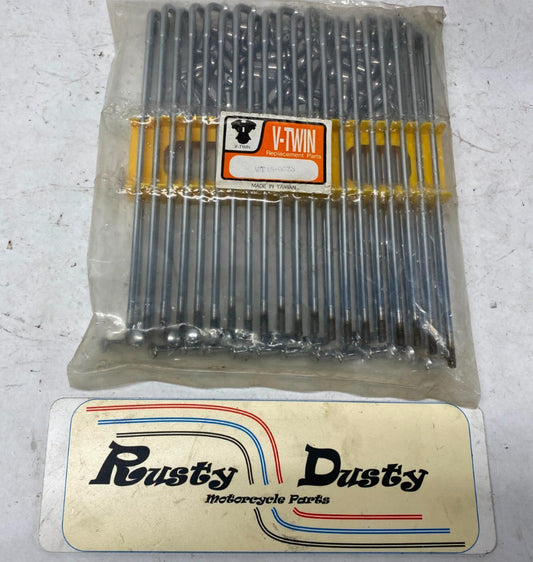 Harley Davidson Drag Specialties Chrome 19" Drop Center Wheel Spokes DS-380230