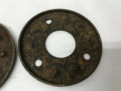 Lot of 2 Harley Clutch Hub Pressure Plate 3 Finger used OEM# 38010-41