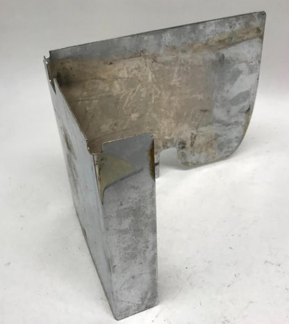 Harley Chrome Vintage Battery Tray Side Cover Smooth Shovelhead