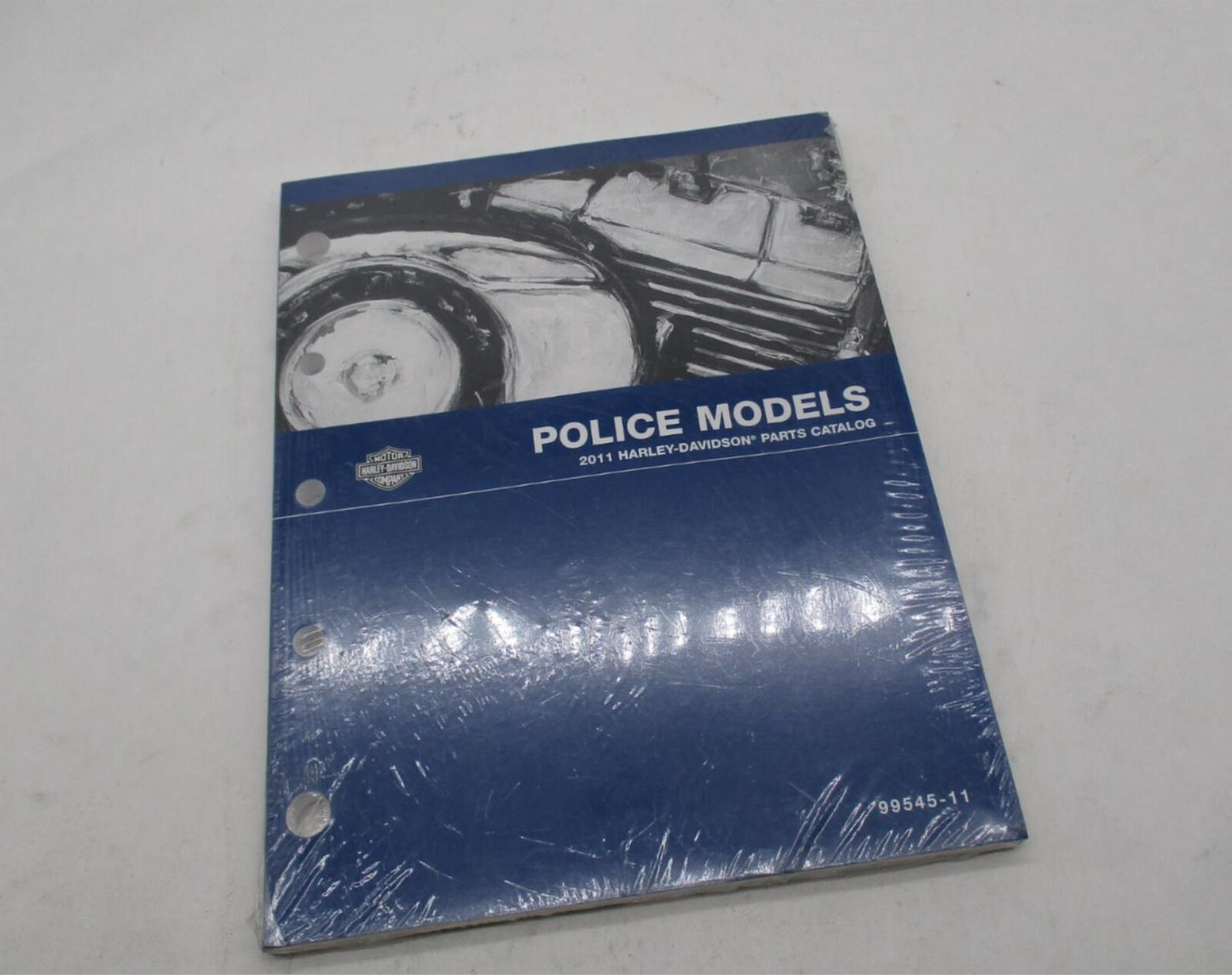 Harley Davidson Official Factory NOS 2001 Police Parts Catalog 99545-11