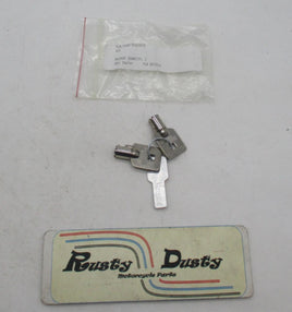 Harley Davidson Genuine NOS Key Set 71452-91A Code: 3575