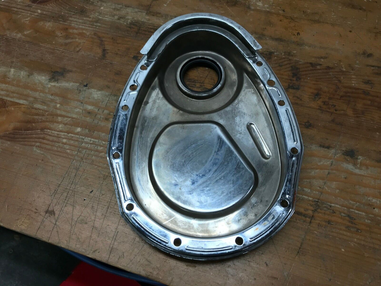 Chevy 350 small block timing chain cover nice condition