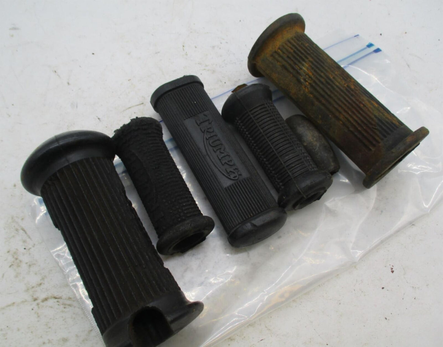 Large Mixed Lot of Triumph BSA Norton Foot Peg Shift Kicker Replacement Rubbers