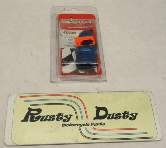 Aeroquip Blue Pipe Male Connector FCM2008 8-1/2 inch