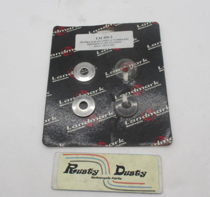 Landmark Motorcycle Accessories Harley Handle Bar Retainer & Washer Kit LM400-2