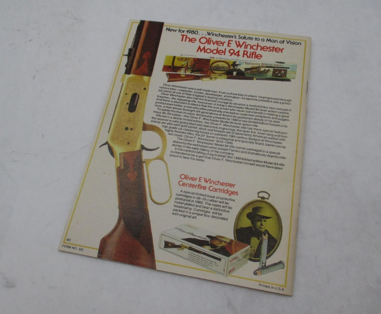 Vintage Winchester 1980 Sporting Arms and Ammunition Product Catalog