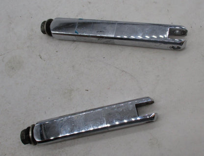 Harley Davidson Pair of Chrome Highway Peg Extensions 6" & 5"