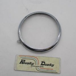 Harley Davidson Chrome Headlight Trim Ring 5-3/8"