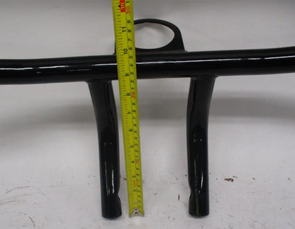 Black Harley Davidson 1-1/8" T-Bars Handlebars w/ Integrated Gauge Mount