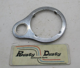 Vintage Motorcycle CZ Montessa Ducati Guzzi Single Gauge Mounting Bracket 3.5"