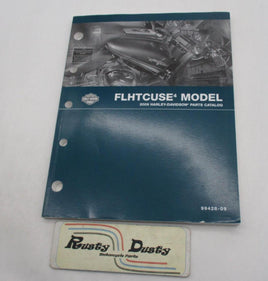 Harley Davidson Official Factory 2009 FLHTCUSE Model Parts Catalog  99428-09