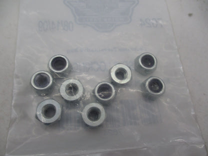Harley Davidson Lot of 9 Genuine NOS Self Locking Hex Nuts 7624