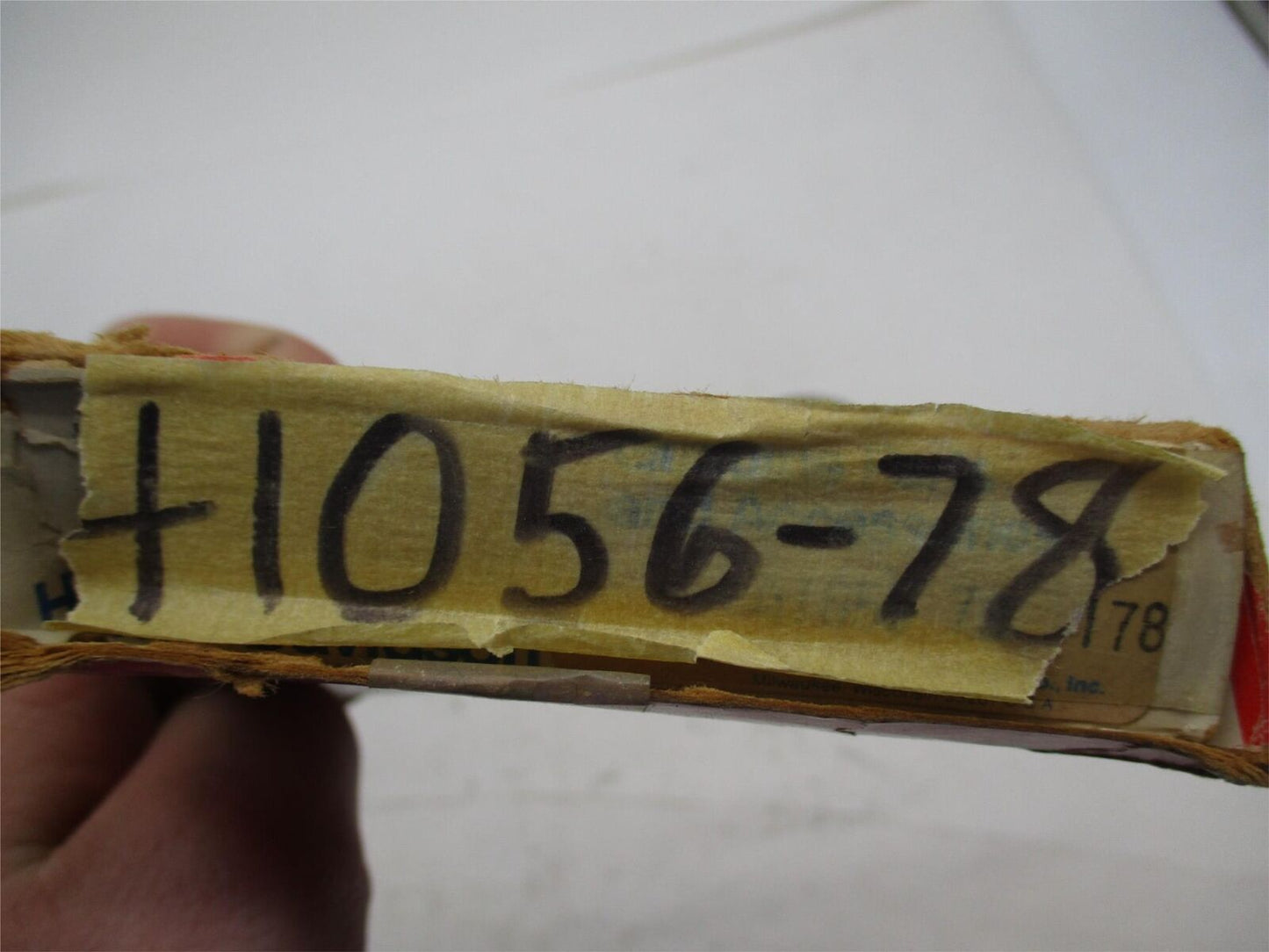 Harley Genuine NOS Pin Striping Decal Orange on Brown 59" 1978 XL 41056-78