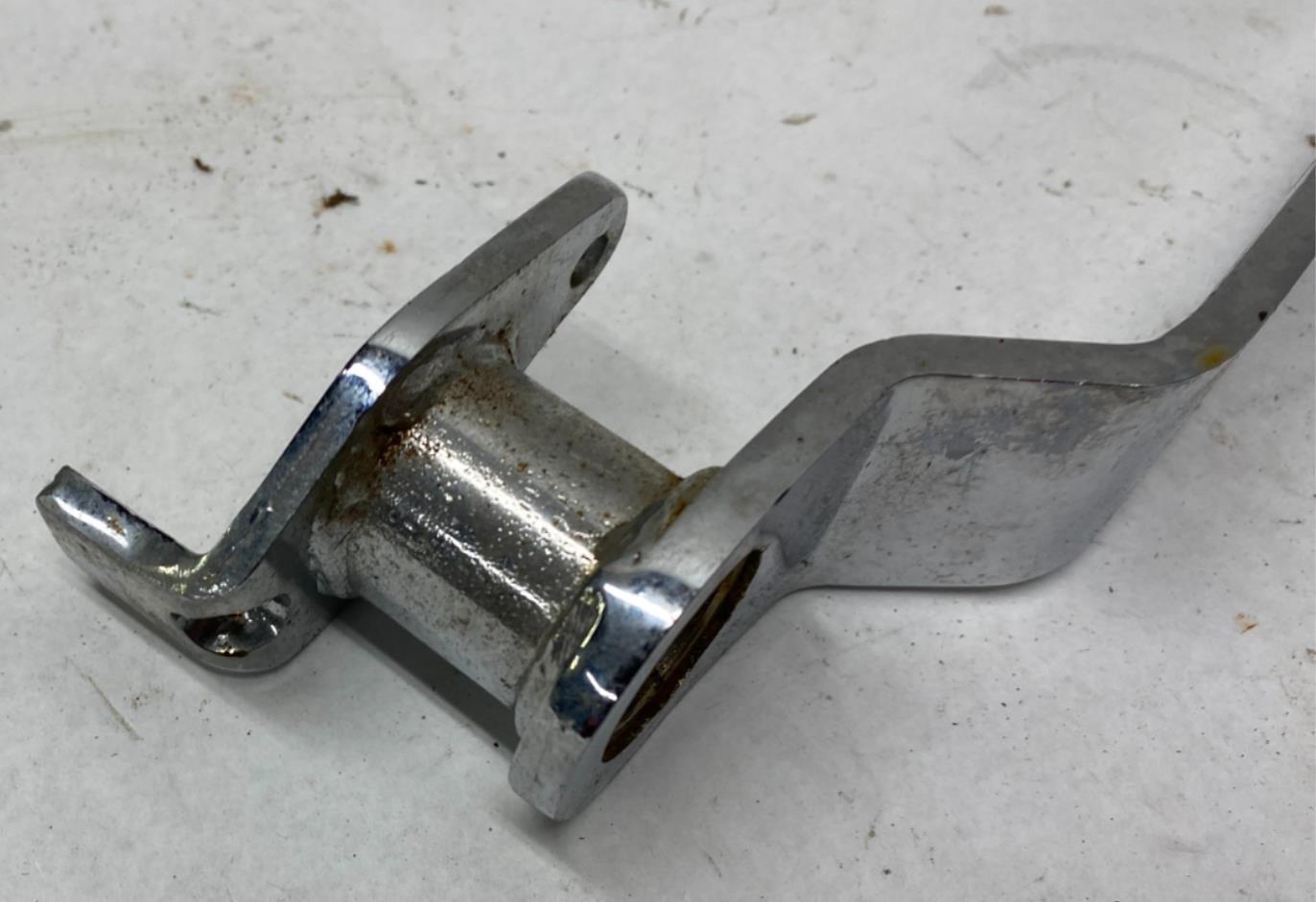 Harley Davidson  Dimpled Chrome Rear Brake Pedal Control Big Twin
