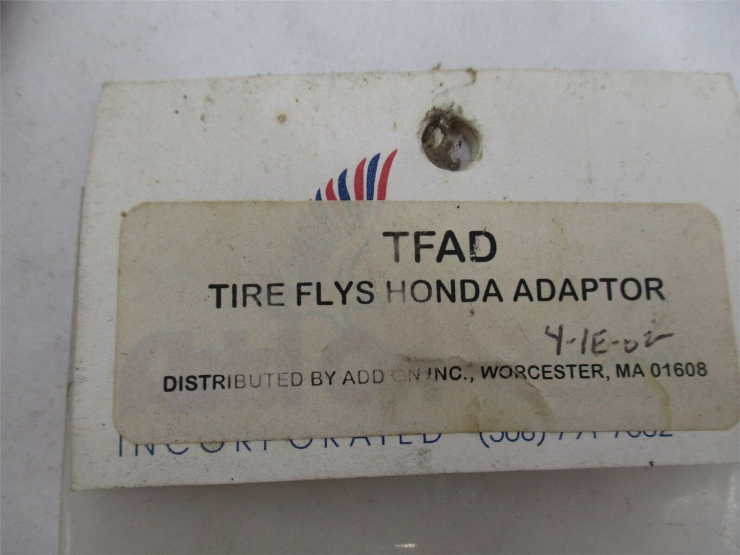 Add On Inc Honda Motorcycle Tire Flys Adapter TFAD