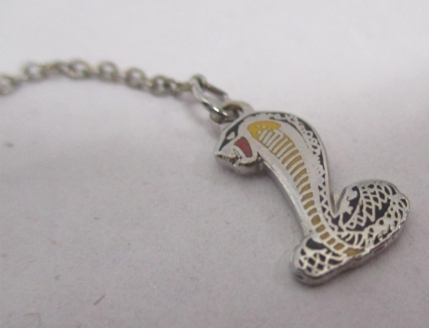 Cobra Snake Silver Dangle Pendant Charm Necklace Jewelry Shelby